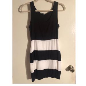 Black and White Dress